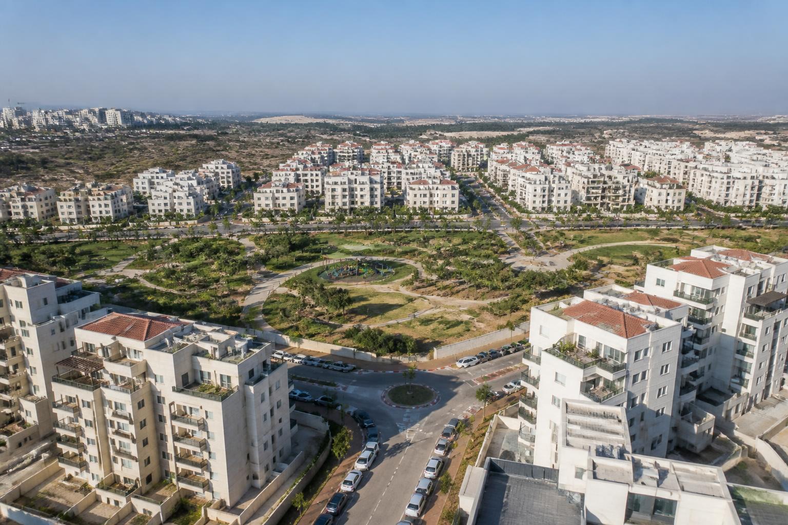 שכונת מגורים מתוכננת ובנויה — אחרי הליכי תכנון והשבחה